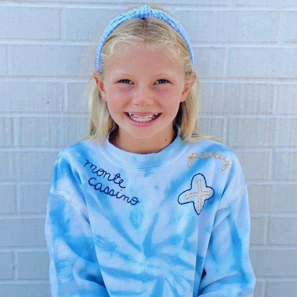 Kids' Tie Dye Crewneck Sweatshirt